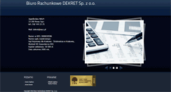 Desktop Screenshot of dekret.sacz.pl