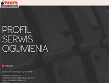 Tablet Screenshot of profil.sacz.pl